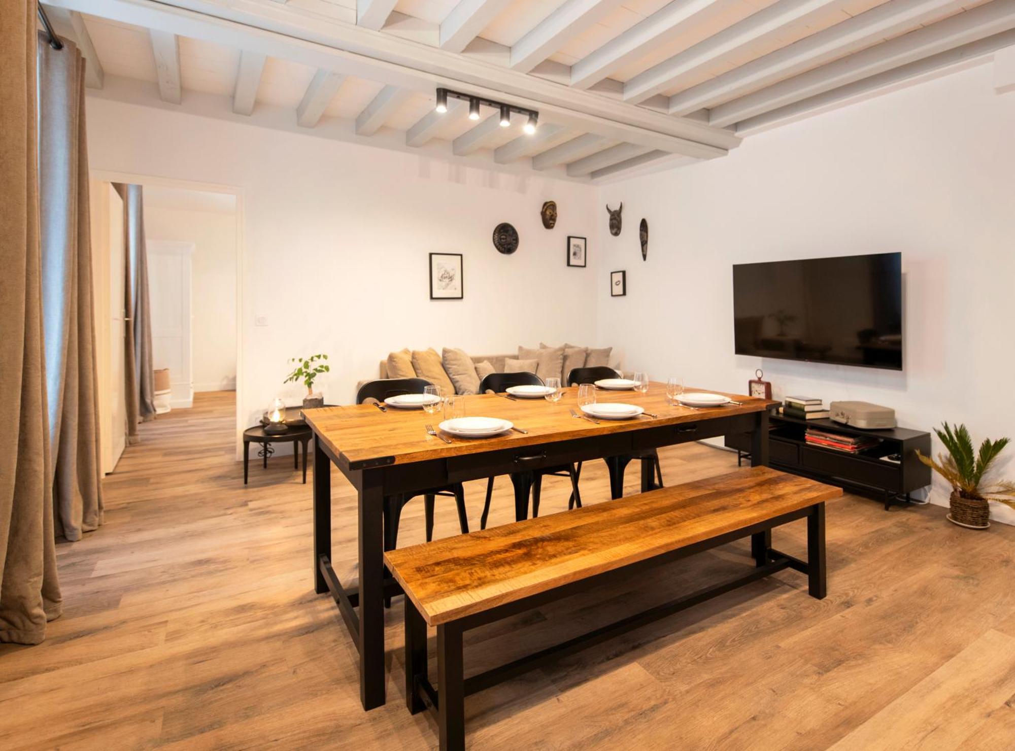 Le Laurencin Sens - Le Duplex - Coeur De Ville Luaran gambar