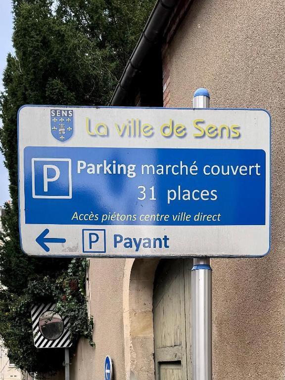 Le Laurencin Sens - Le Duplex - Coeur De Ville Luaran gambar